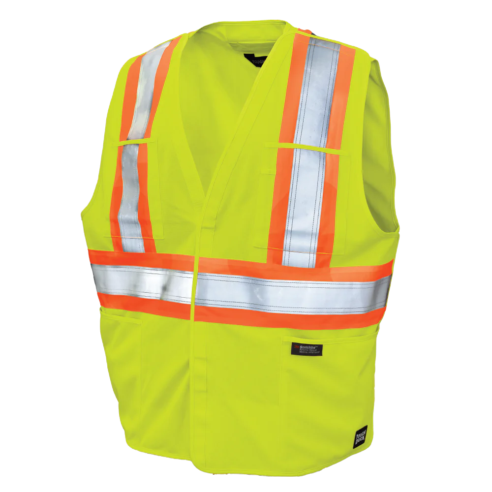 Tricot 5-Point Tricot Tear-Away Vest - by Tough Duck - Style SV13