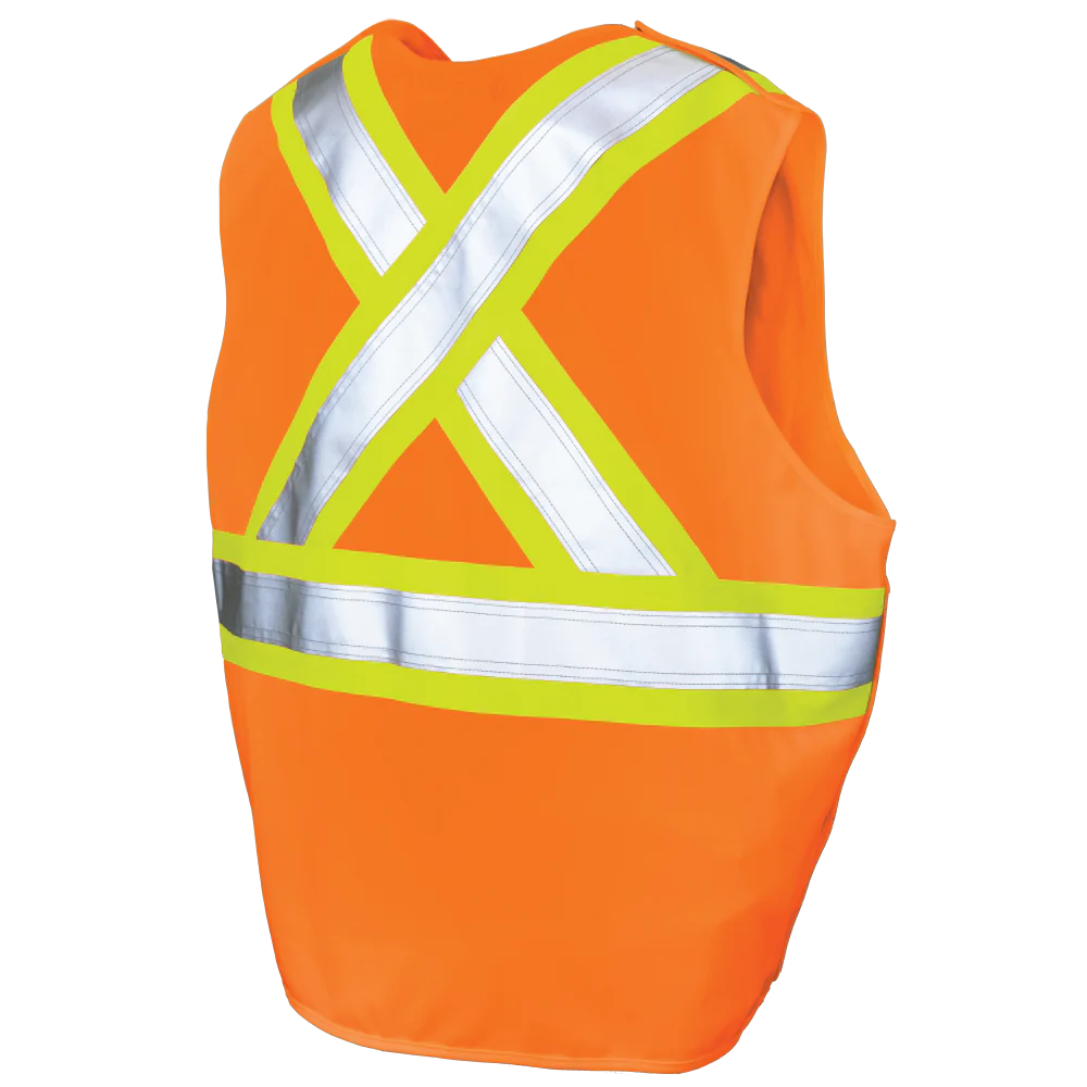 Tricot 5-Point Tricot Tear-Away Vest - by Tough Duck - Style SV13