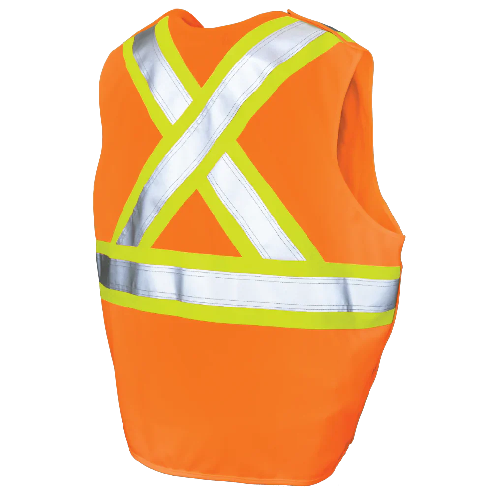 Tricot 5-Point Tricot Tear-Away Vest - by Tough Duck - Style SV13