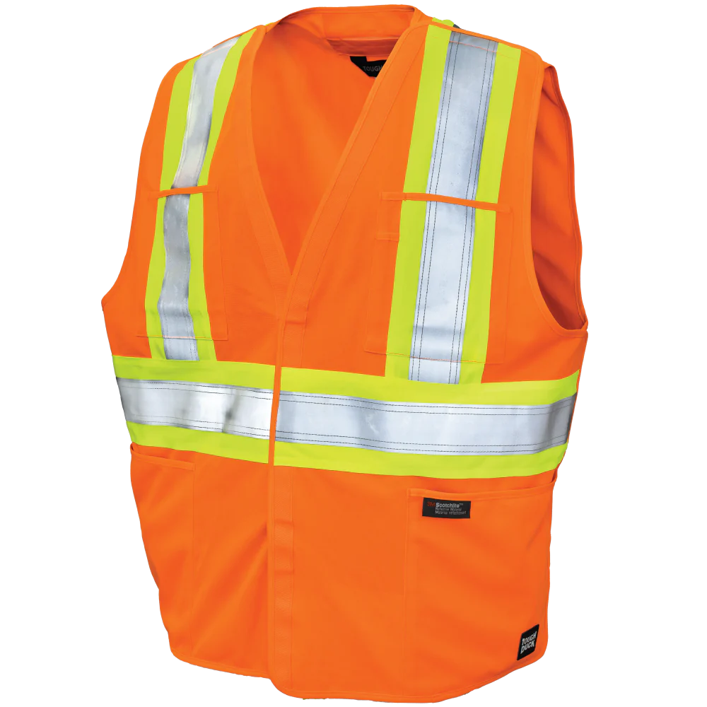 Tricot 5-Point Tricot Tear-Away Vest - by Tough Duck - Style SV13