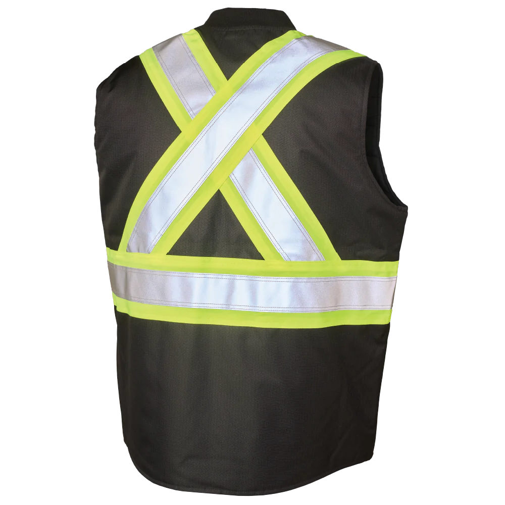Ripstop Reversible Safety Vest by Tough Duck - Style SV14