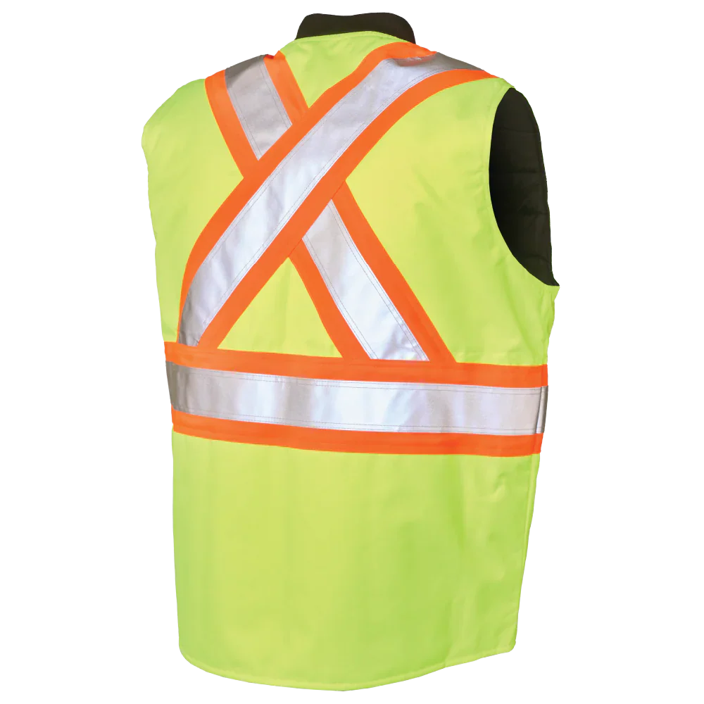 Ripstop Reversible Safety Vest by Tough Duck - Style SV14