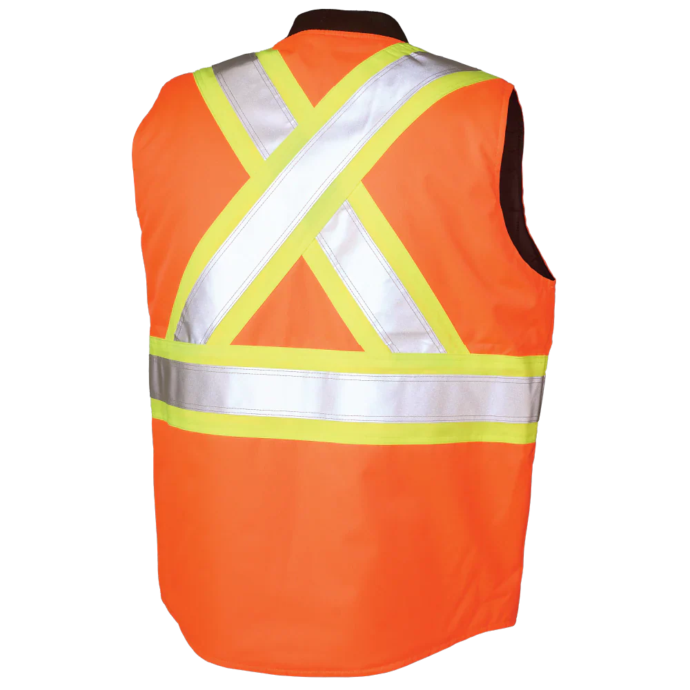 Ripstop Reversible Safety Vest by Tough Duck - Style SV14