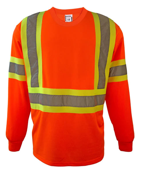 Coolworks Hi-Vis Micro-Fibre Long Sleeve T-Shirt Style TS1204