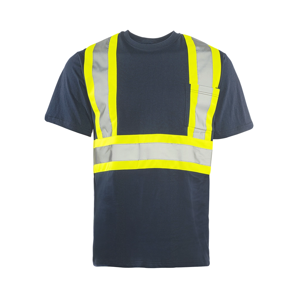 Hi-Vis 100% Cotton Short Sleeve T-Shirt by Ground Force - Style TT3