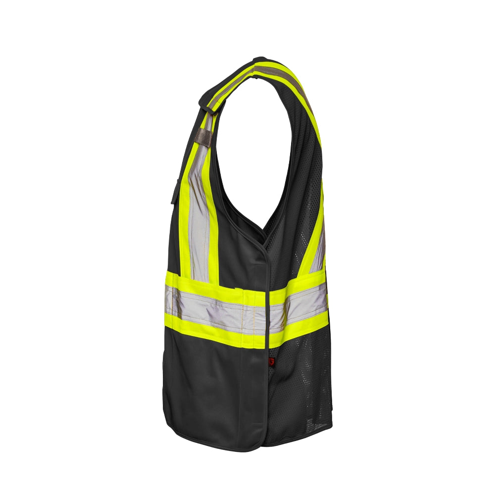 5 Pt. Tearaway Vest with Zipper By Ground Force - TV15