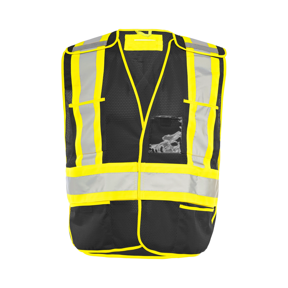 Universal 5 Pt. Tear-Away Mesh Safety Vest by Ground Force - Style TV1