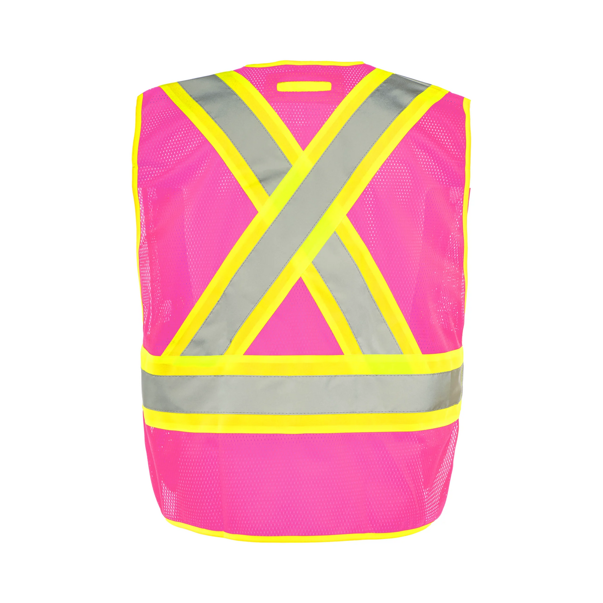 Universal 5 Pt. Tear-Away Mesh Safety Vest by Ground Force - Style TV1