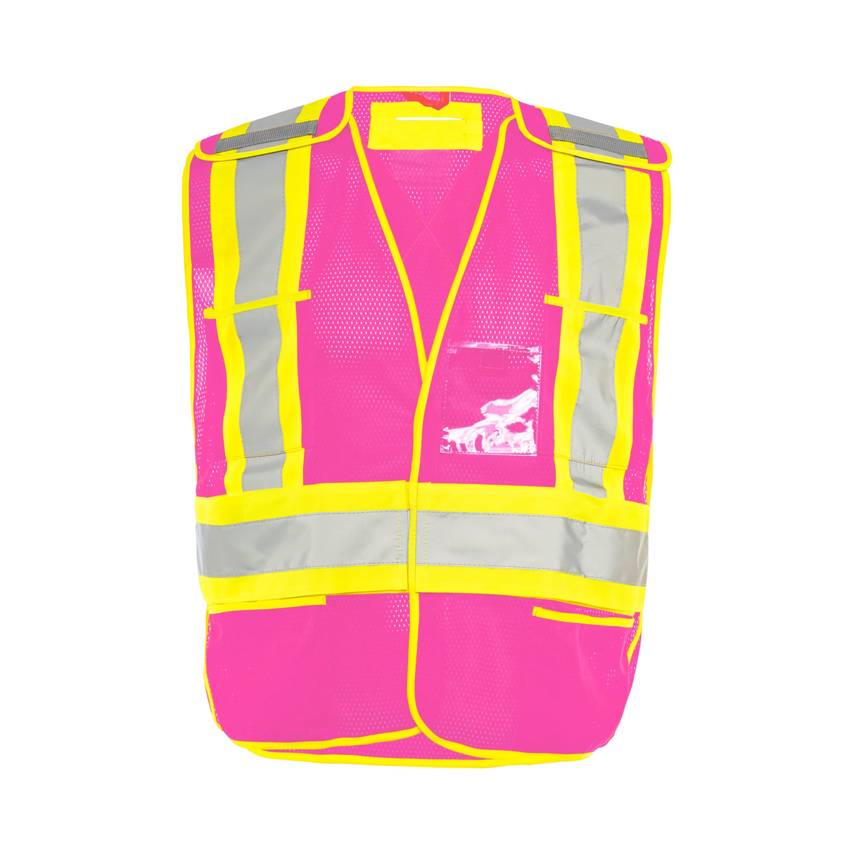 Universal 5 Pt. Tear-Away Mesh Safety Vest by Ground Force - Style TV1