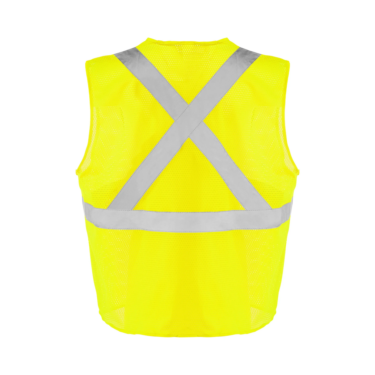 Hi-Vis Economy Traffic Vest by Ground Force - Style TV7