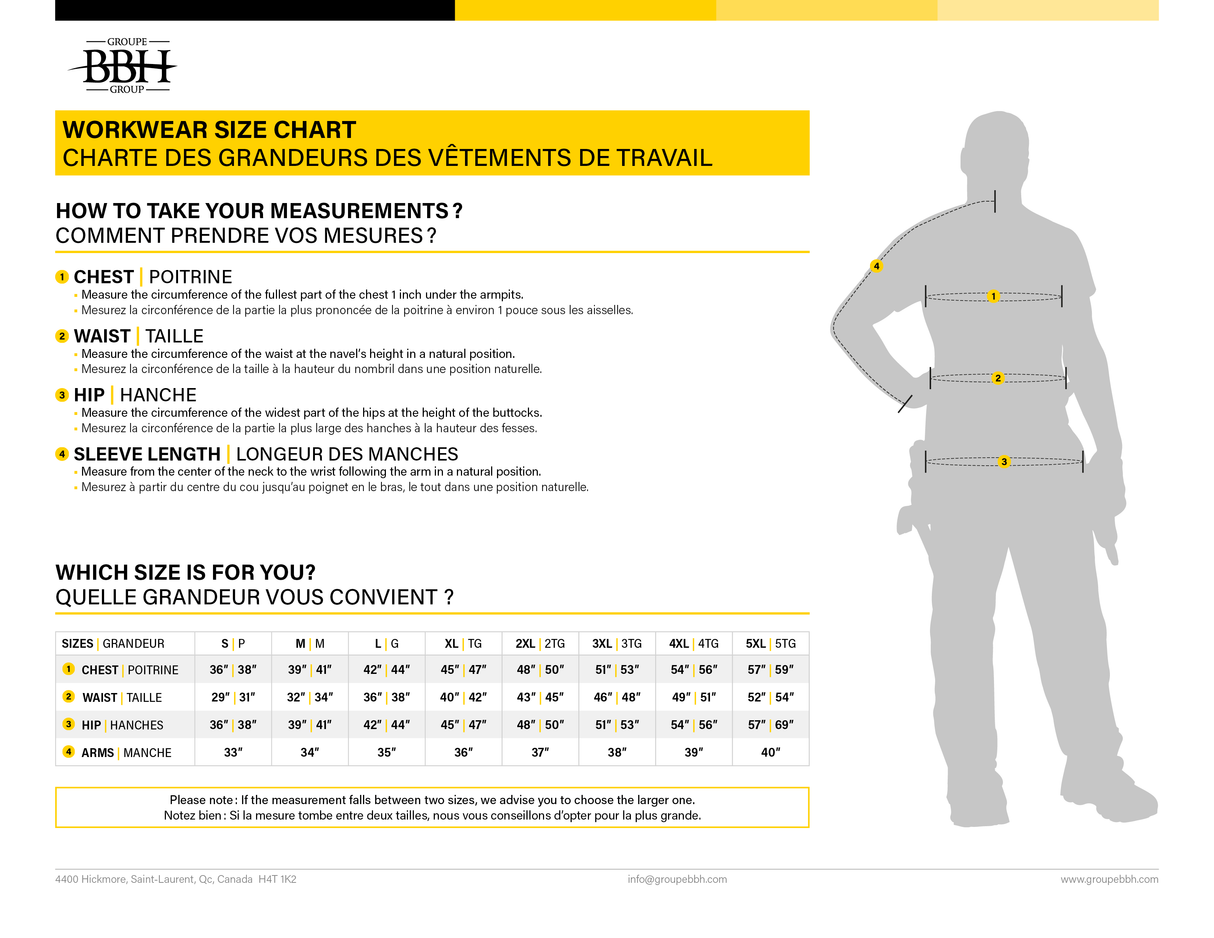 Hi-Vis Traffic Pants by Holmes Workwear - Style 116604