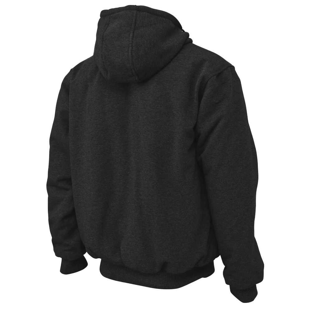 Fleece Lined Insulated Hoodie by Tough Duck - Style WJ08