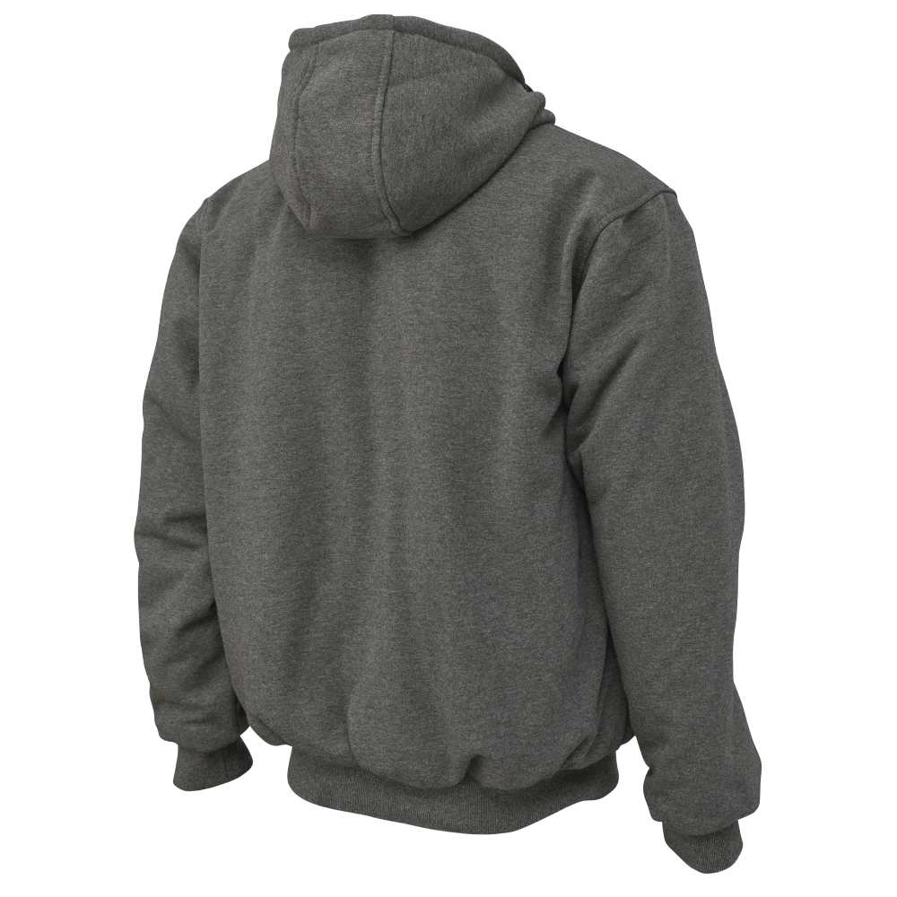 Fleece Lined Insulated Hoodie by Tough Duck - Style WJ08