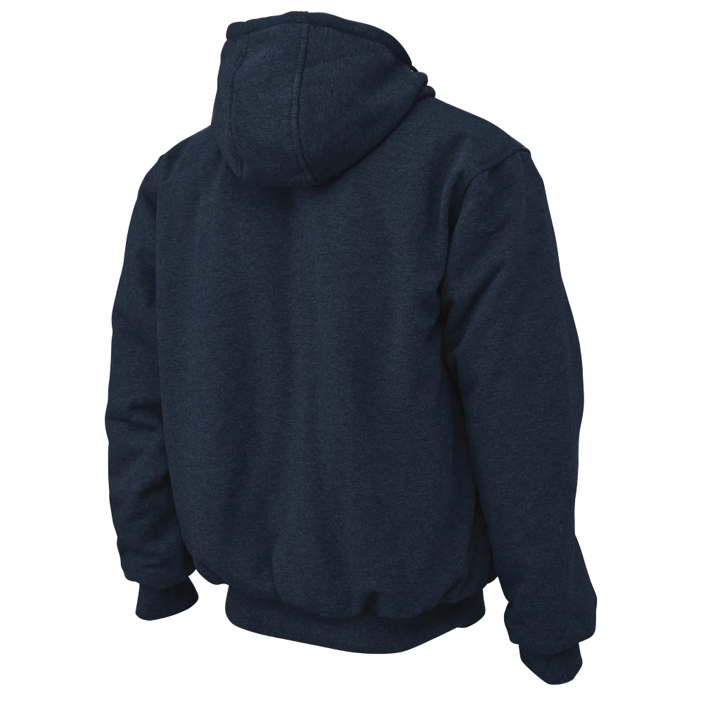 Fleece Lined Insulated Hoodie by Tough Duck - Style WJ08