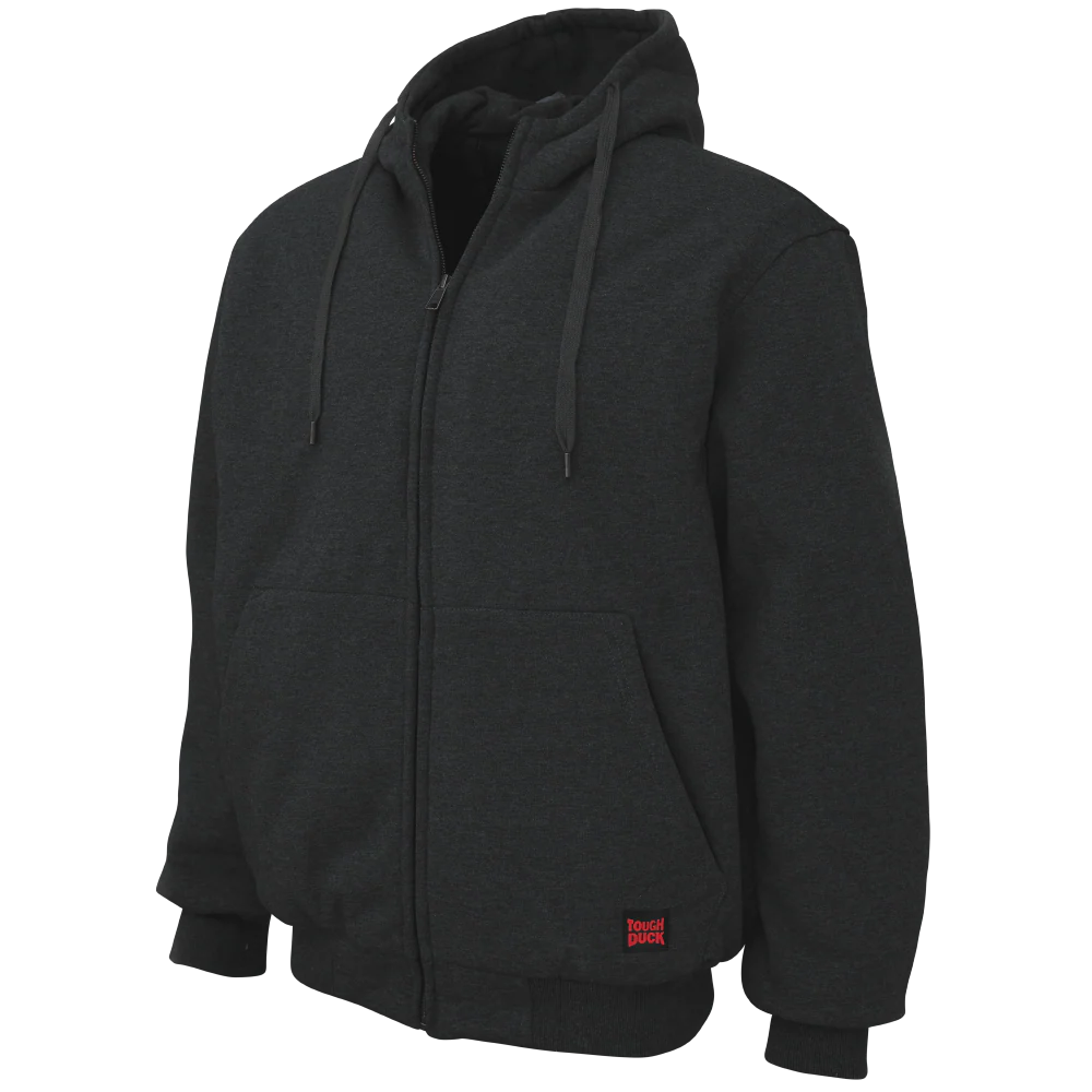 Fleece Lined Insulated Hoodie by Tough Duck - Style WJ08