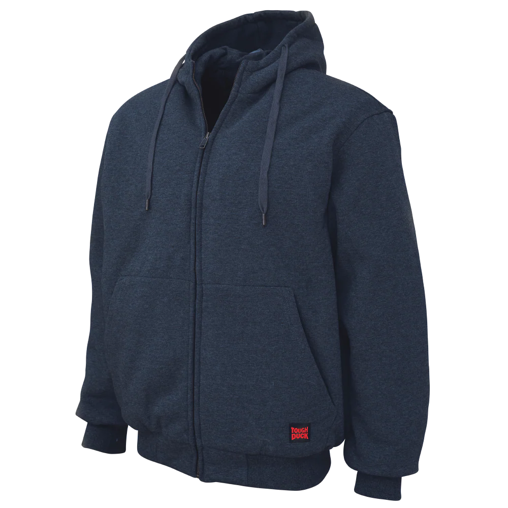 Fleece Lined Insulated Hoodie by Tough Duck - Style WJ08