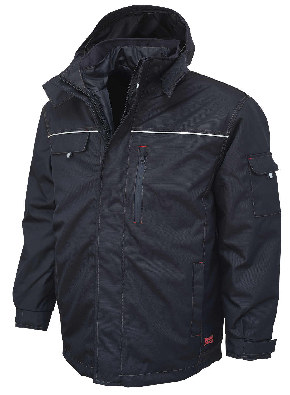 Poly Oxford 3-in-1 Parka by Tough Duck - Style WJ14