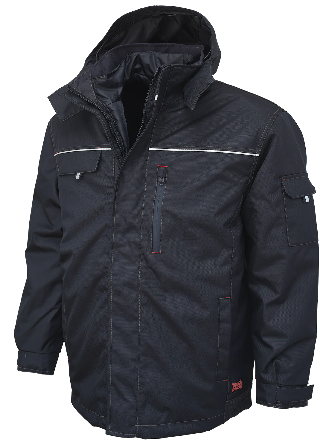 Poly Oxford 3-in-1 Parka by Tough Duck - Style WJ14