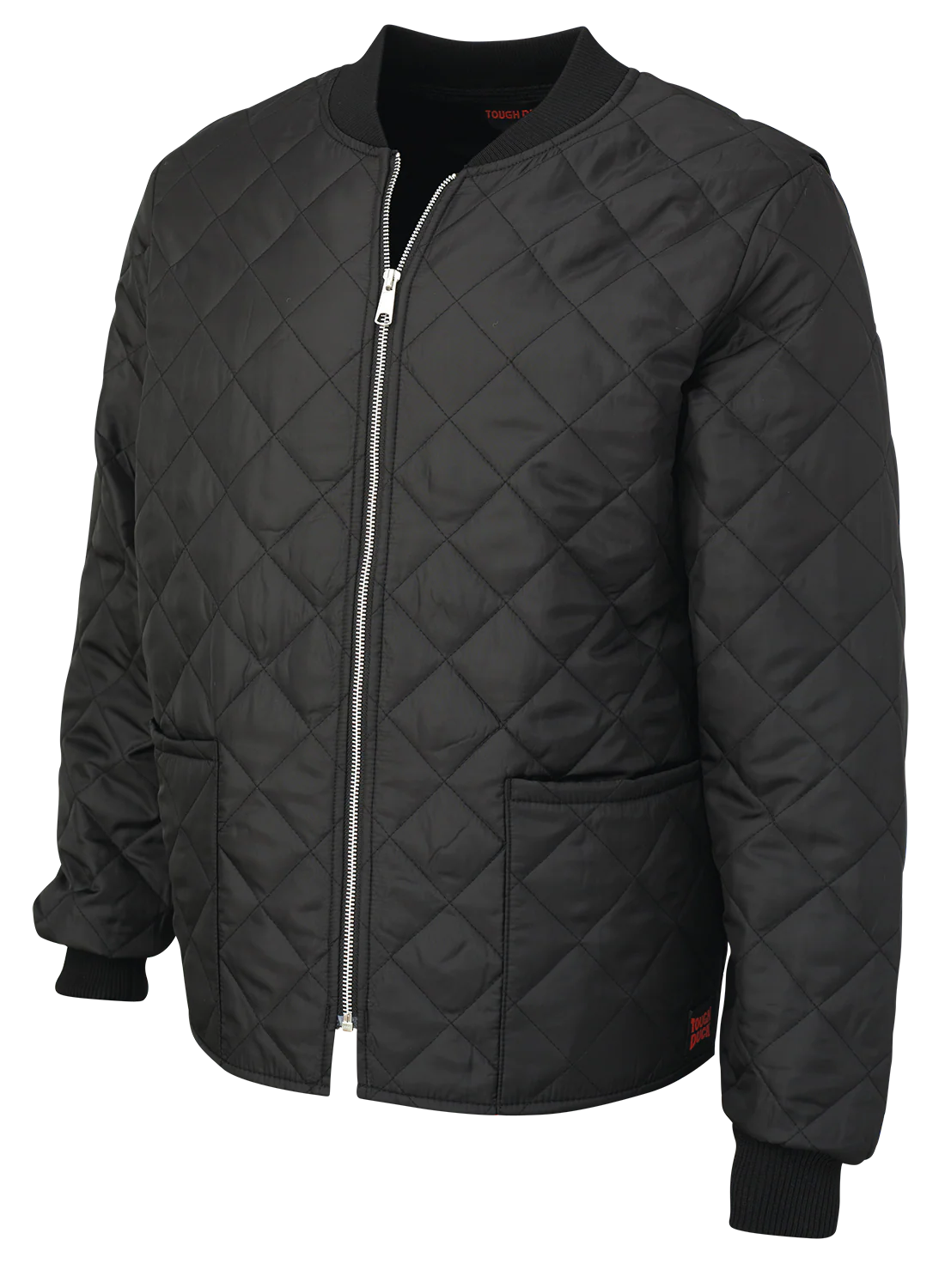 Black Quilted Freezer Jacket by Tough Duck - Style WJ25