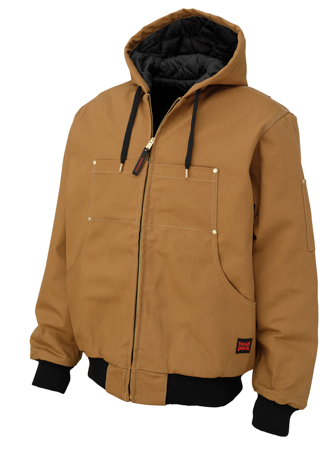 Duck Classic Hooded Duck Bomber Jacket by Tough Duck - Style WJ30