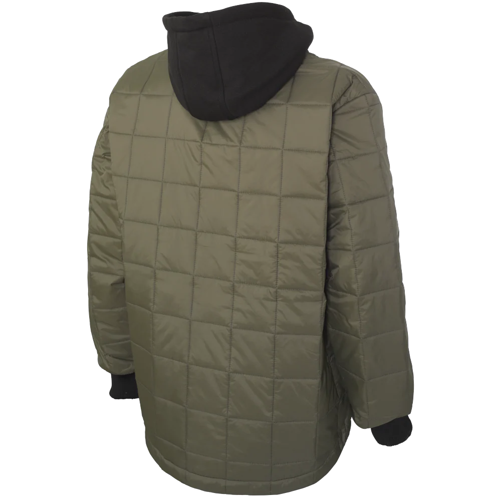 Hooded Freezer Jacket With Primaloft Insulation by Tough Duck - Style WJ38