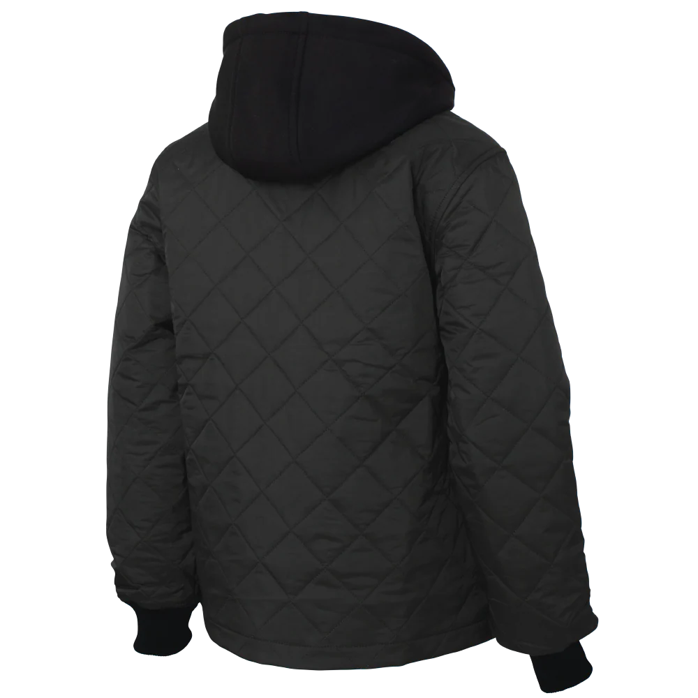 Women's Hooded Freezer Jacket With Primaloft Insulation by Tough Duck - Style WJ39