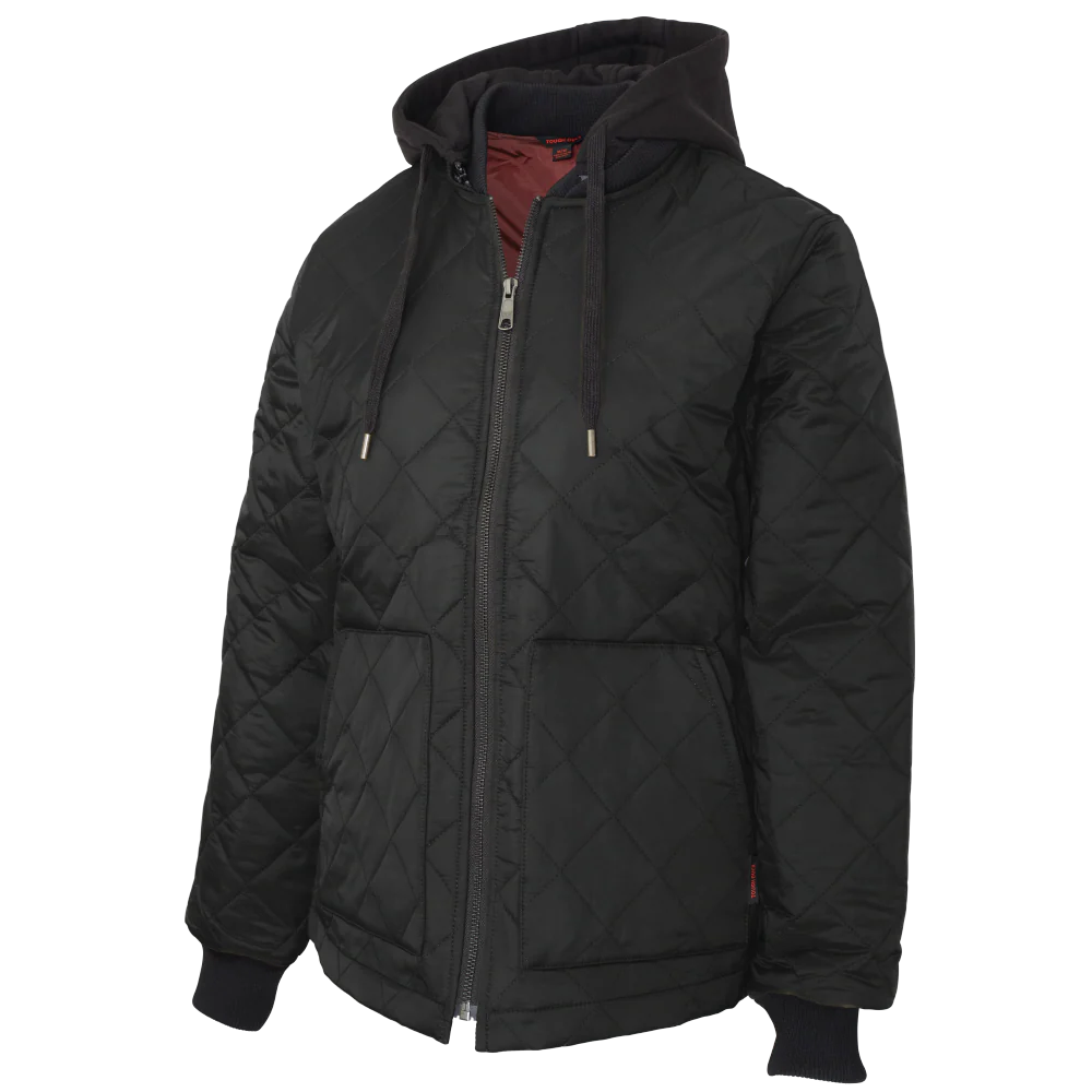 Women's Hooded Freezer Jacket With Primaloft Insulation by Tough Duck - Style WJ39