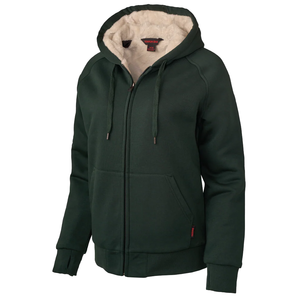 Women's Plush Pile-Lined Hoodie by Tough Duck - Style WJ43