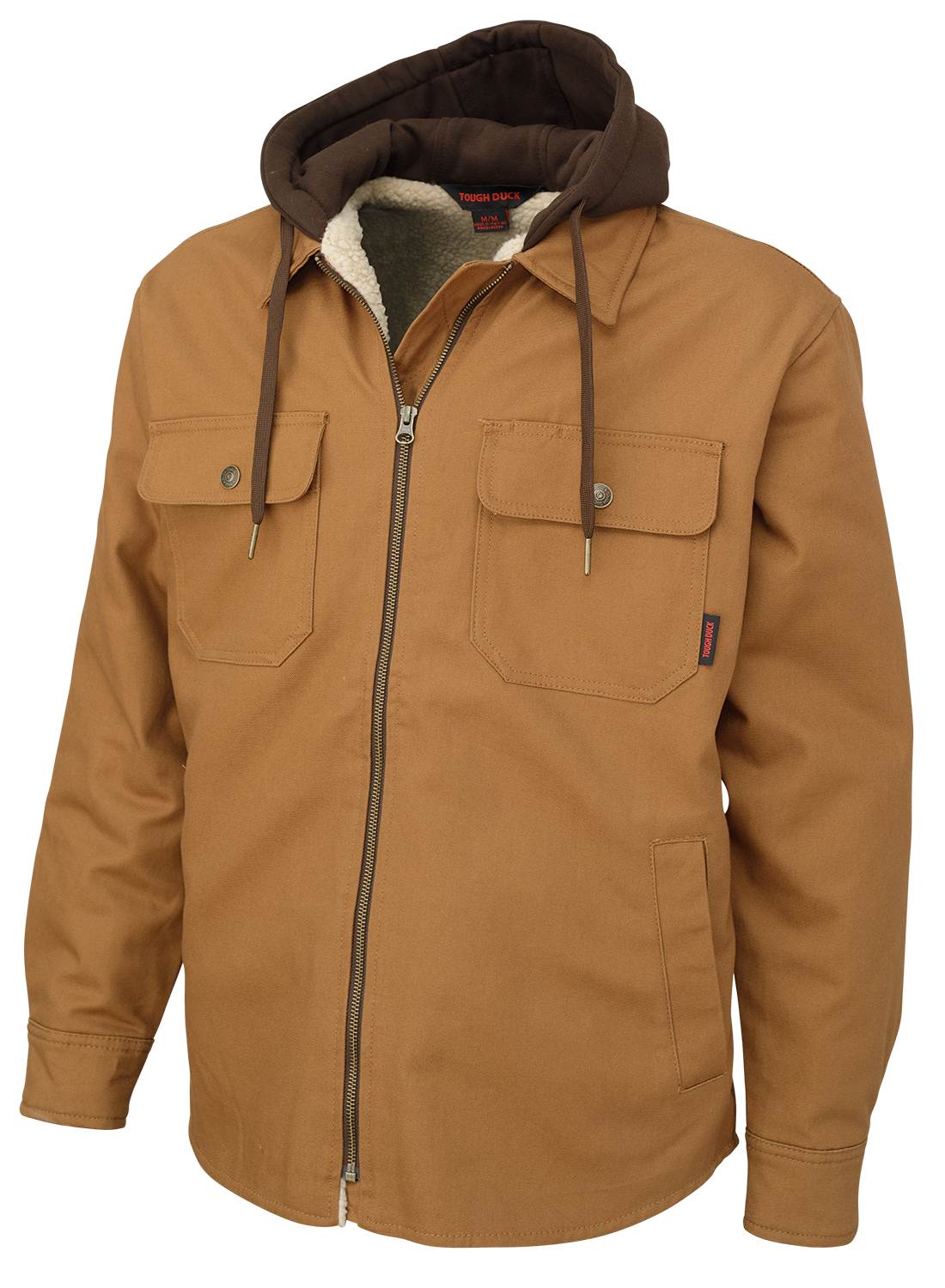 Sherpa Lined Duck Jac-Shirt by Tough Duck - Style WS03