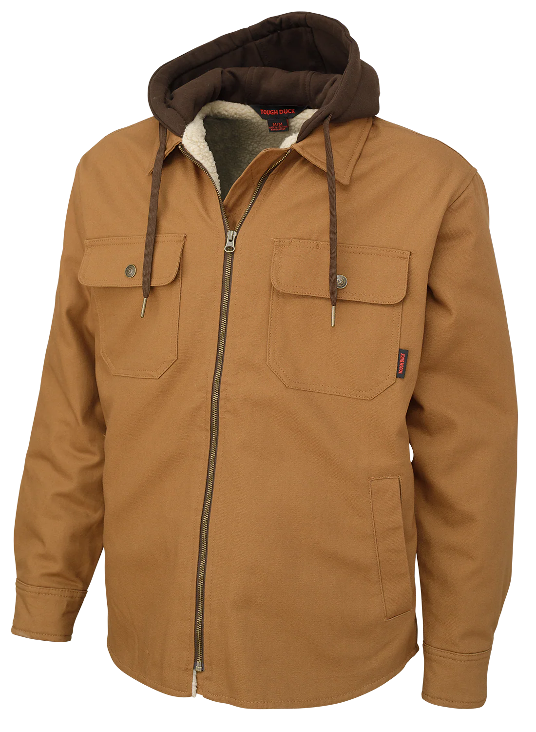 Sherpa Lined Duck Jac-Shirt by Tough Duck - Style WS03