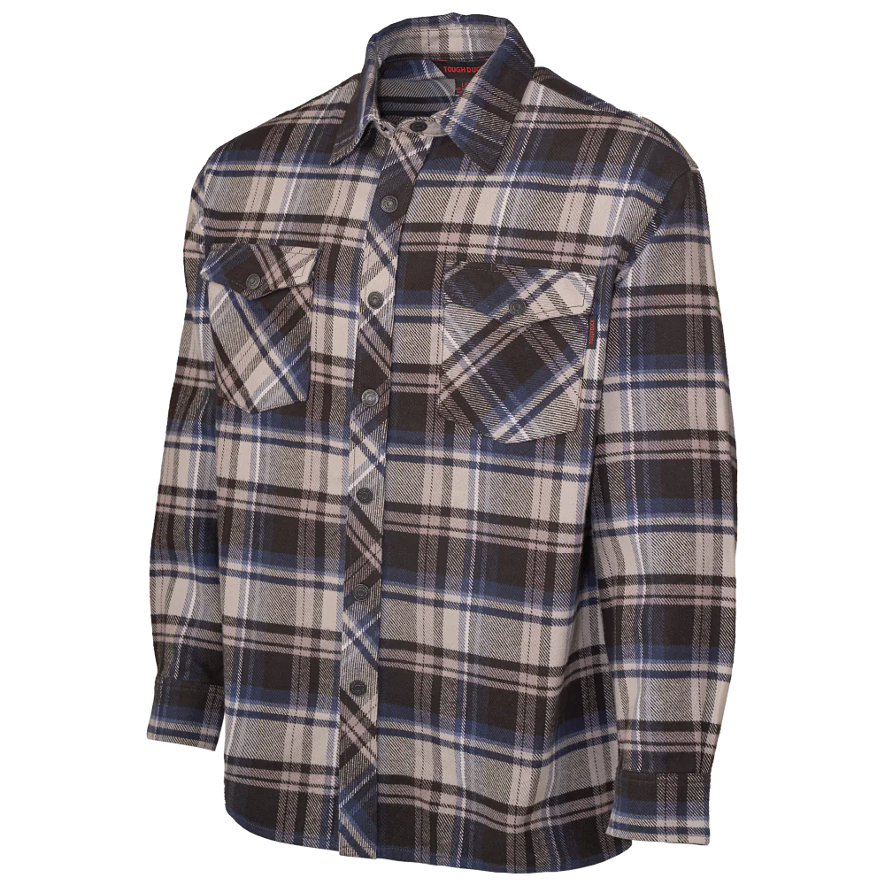 Heavy Flannel Overshirt by Tough Duck - Style WS04