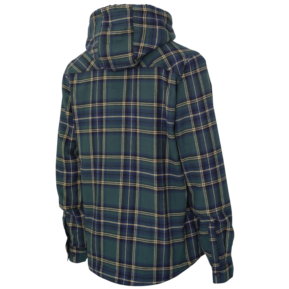 Women’s Plush Pile-Lined Hooded Flannel by Tough Duck - Style WS12