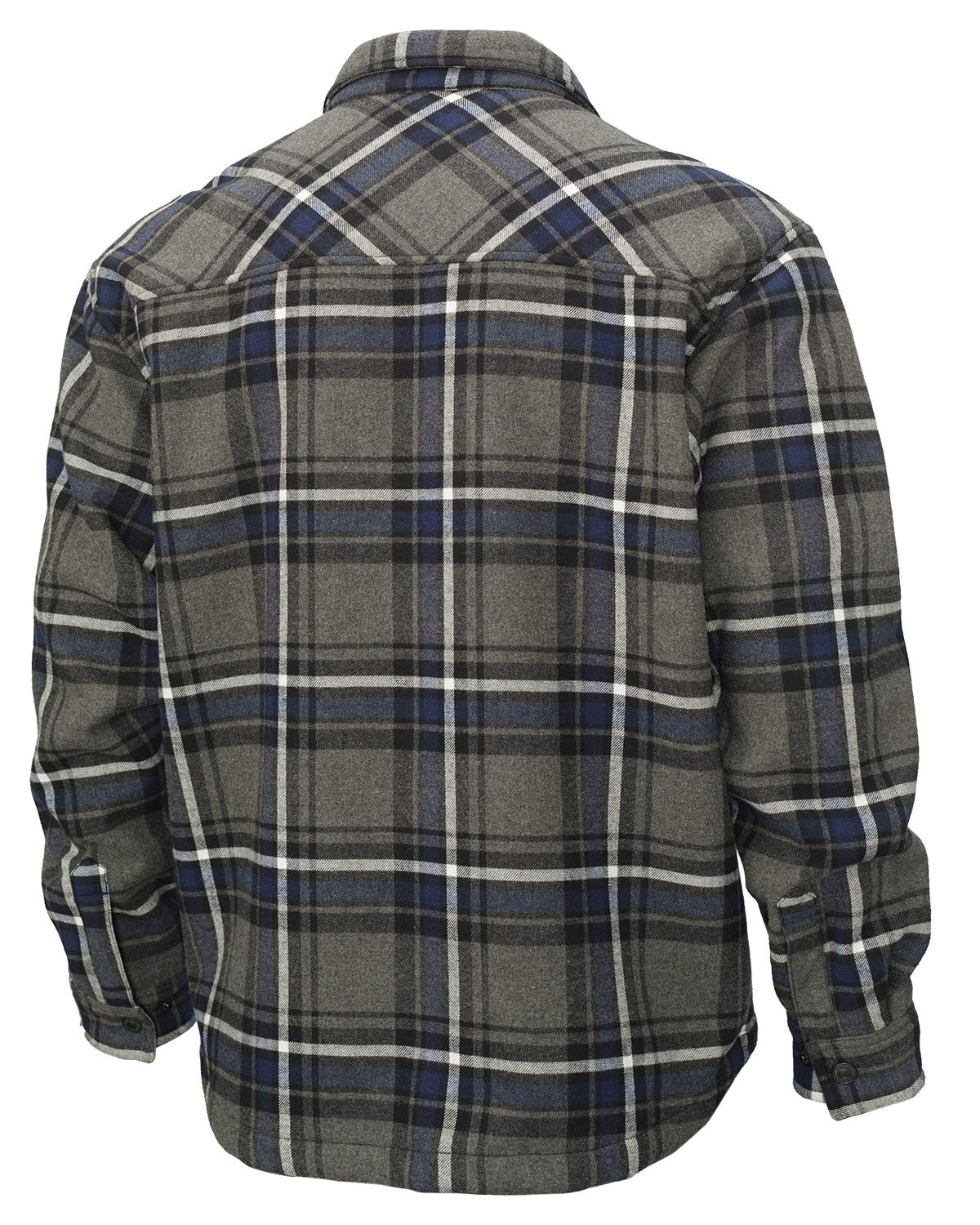Sherpa Bonded Flannel Jac-Shirt by Tough Duck - Style WS15