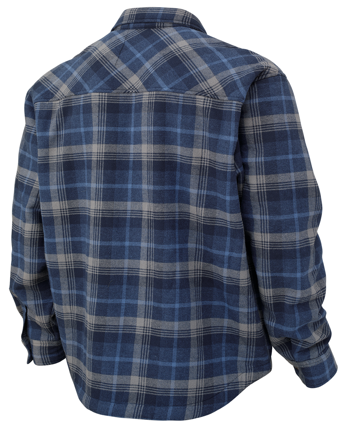 Sherpa Bonded Flannel Jac-Shirt by Tough Duck - Style WS15