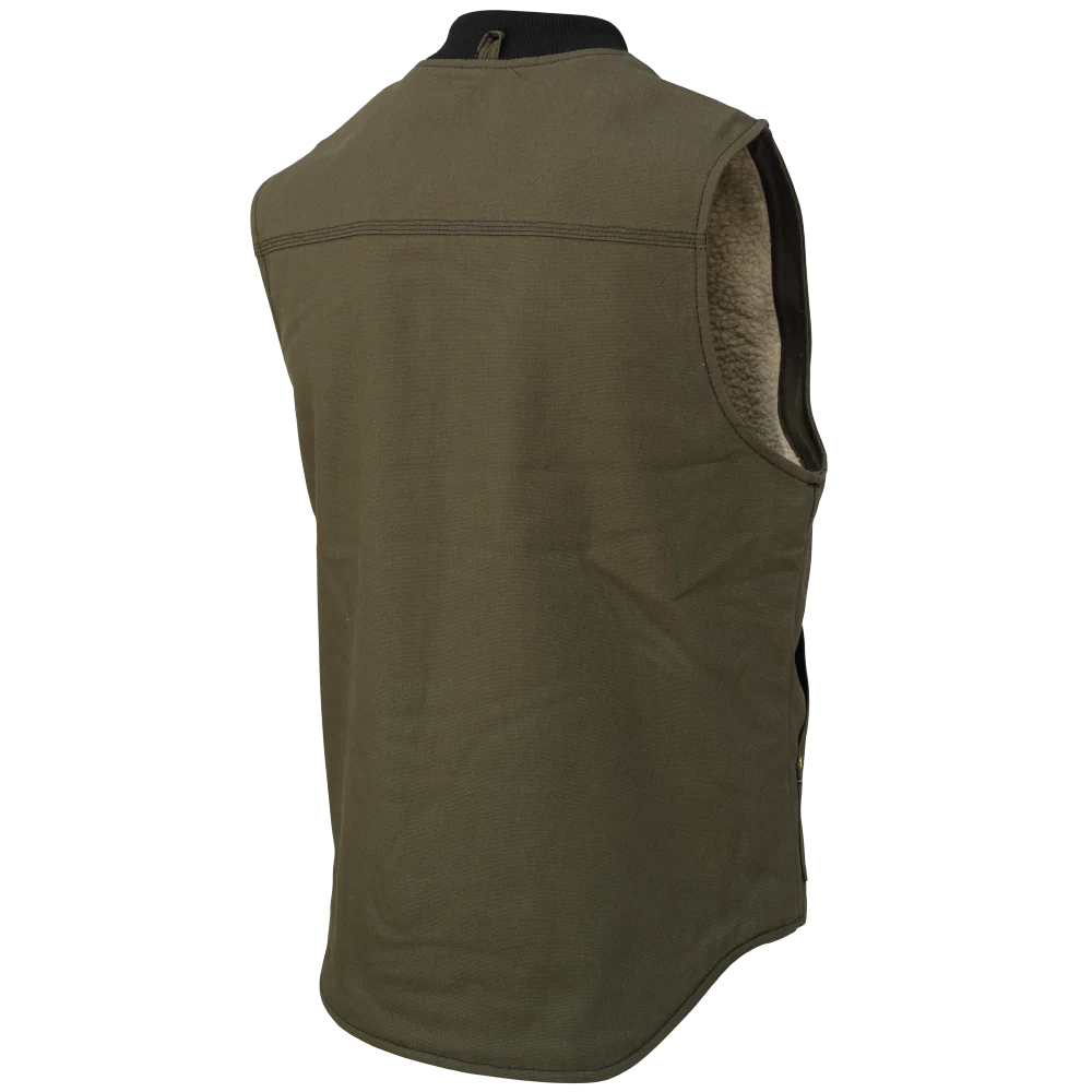 Duck Sherpa-Lined Vest by Tough Duck - Style WV06