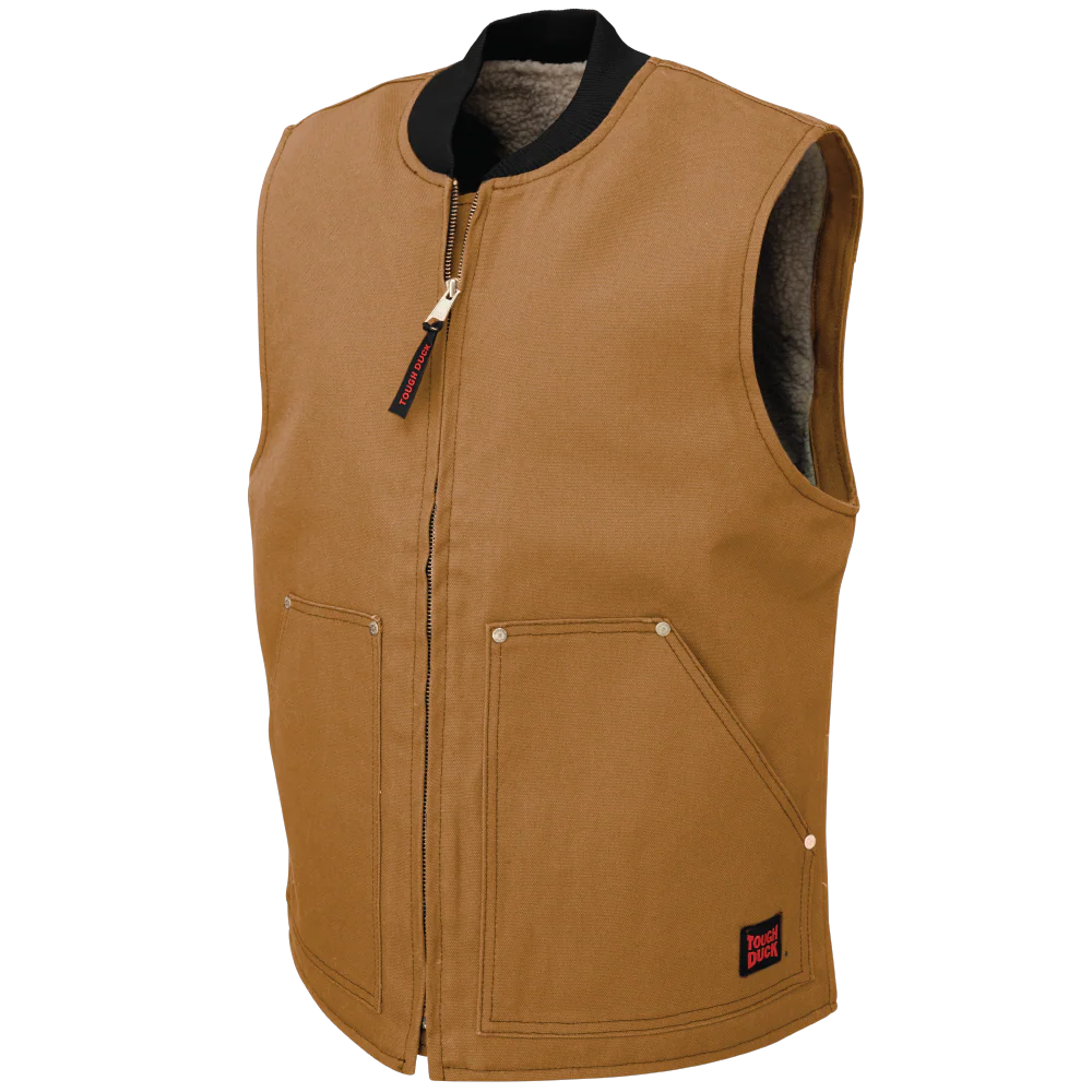Duck Sherpa-Lined Vest by Tough Duck - Style WV06