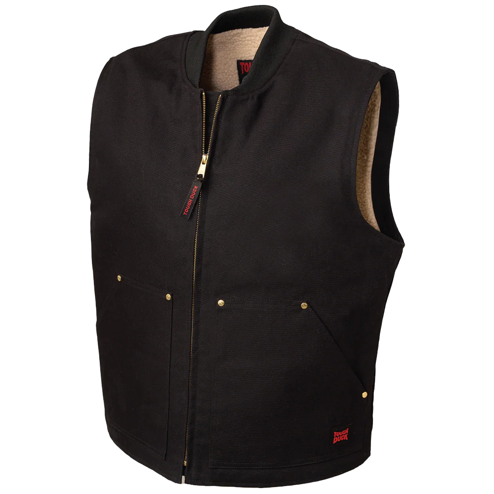 Duck Sherpa-Lined Vest by Tough Duck - Style WV06