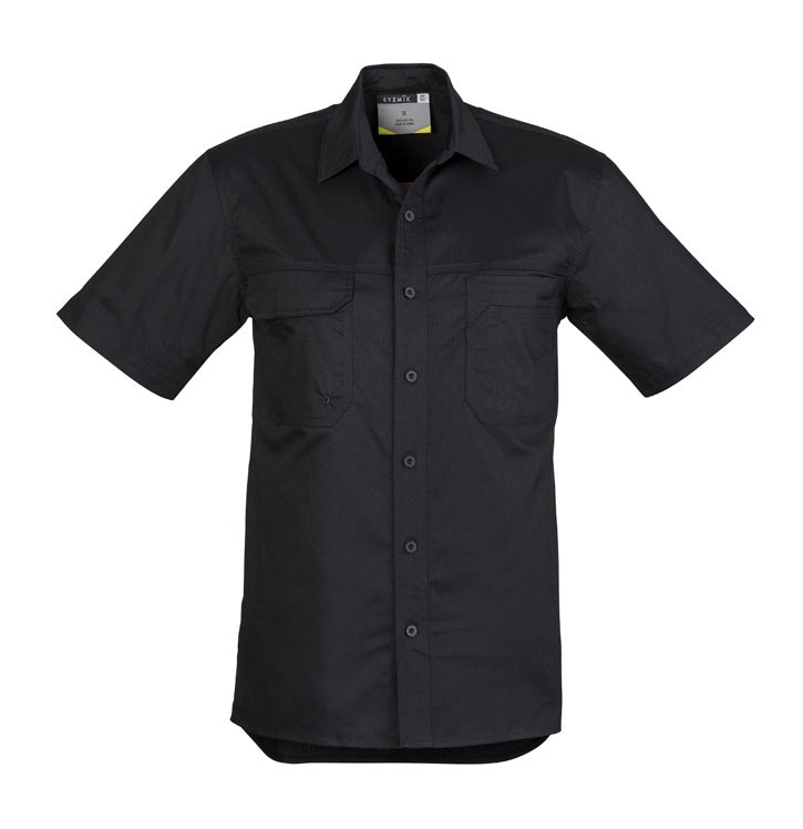 Men's Lightweight Tradie Short Sleeve Shirt by Syzmik Workwear - Style ZW120