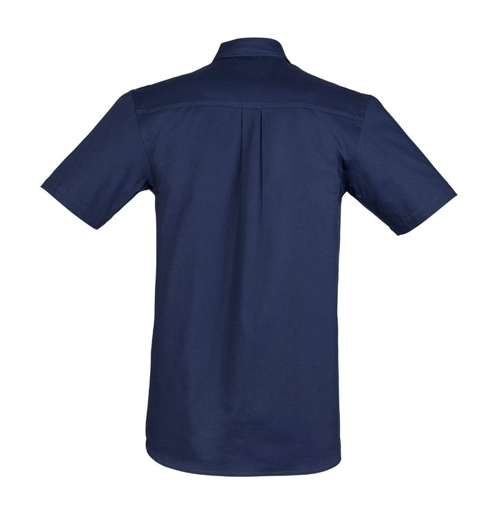Men's Lightweight Tradie Short Sleeve Shirt by Syzmik Workwear - Style ZW120