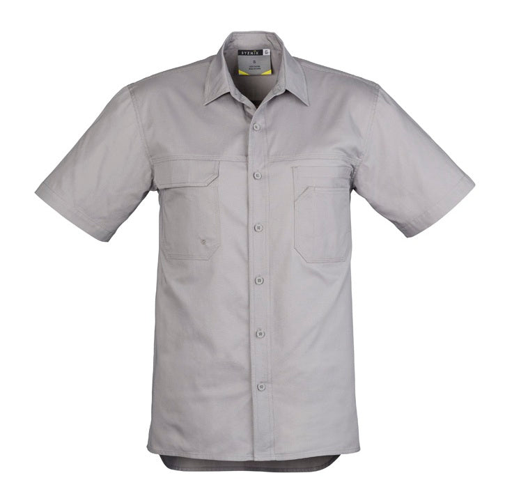 Men's Lightweight Tradie Short Sleeve Shirt by Syzmik Workwear - Style ZW120