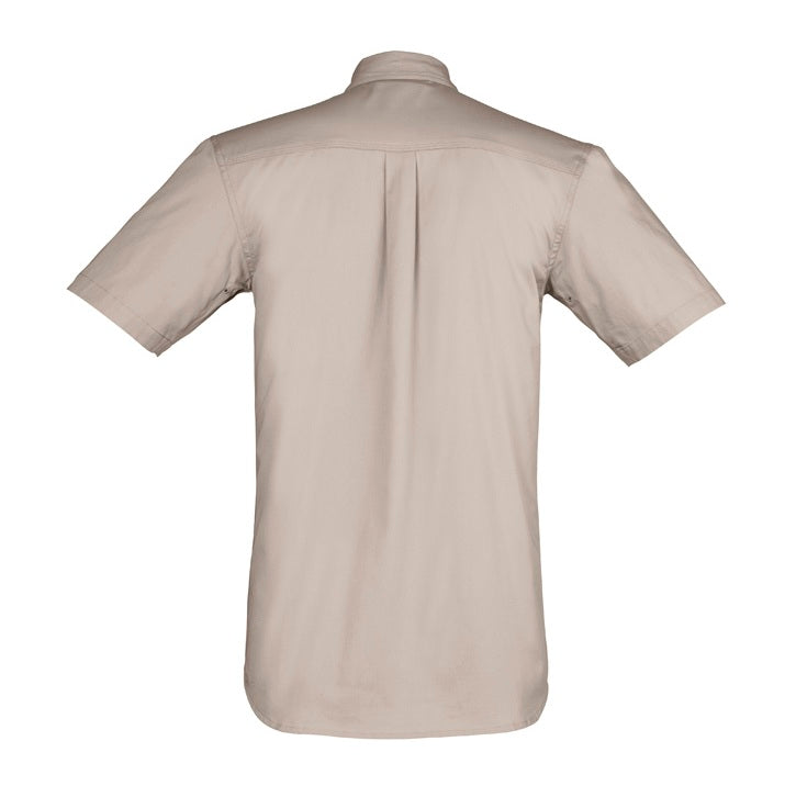 Men's Lightweight Tradie Short Sleeve Shirt by Syzmik Workwear - Style ZW120