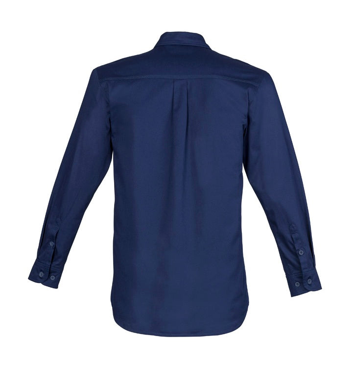Mens Lightweight Tradie Long Sleeve Shirt by Syzmik Workwear - Style ZW121