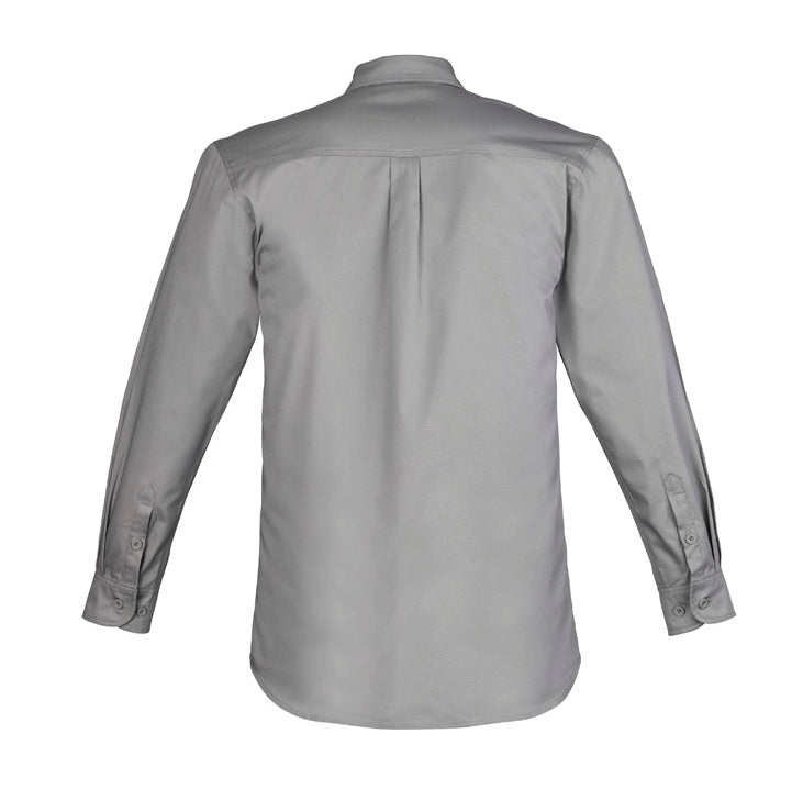 Mens Lightweight Tradie Long Sleeve Shirt by Syzmik Workwear - Style ZW121