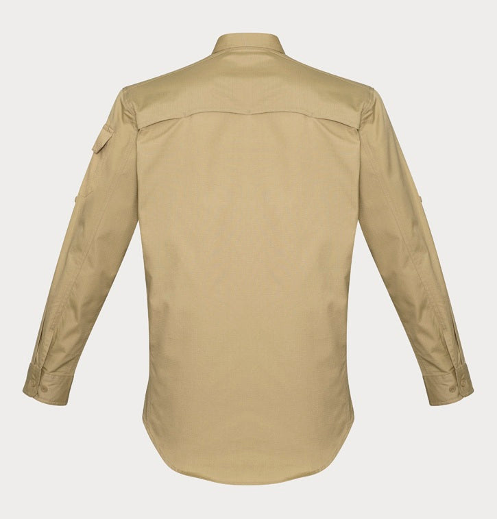 Mens Rugged Cooling Long Sleeve Shirt by Syzmik Workwear - Style ZW400