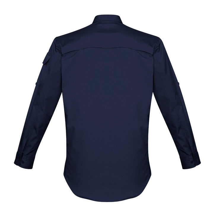 Mens Rugged Cooling Long Sleeve Shirt by Syzmik Workwear - Style ZW400