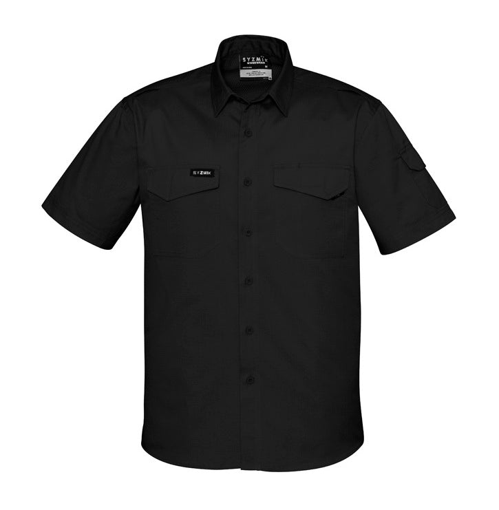 Men's Rugged Cooling Short Sleeve Shirt by Syzmik Workwear - Style ZW405