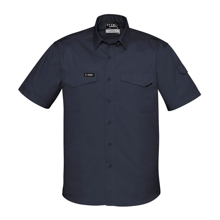 Men's Rugged Cooling Short Sleeve Shirt by Syzmik Workwear - Style ZW405