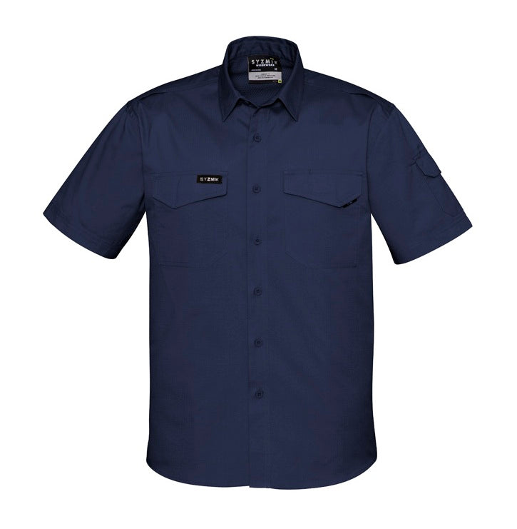 Men's Rugged Cooling Short Sleeve Shirt by Syzmik Workwear - Style ZW405