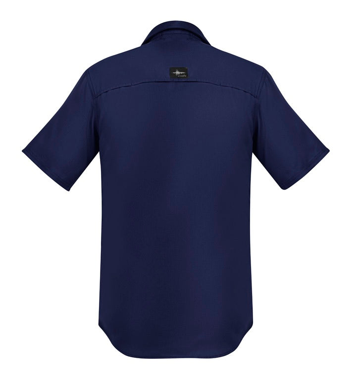 Men's Outdoor Short Sleeve Shirt by Syzmik Workwear - Style ZW465
