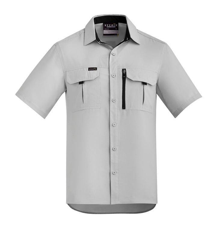 Men's Outdoor Short Sleeve Shirt by Syzmik Workwear - Style ZW465